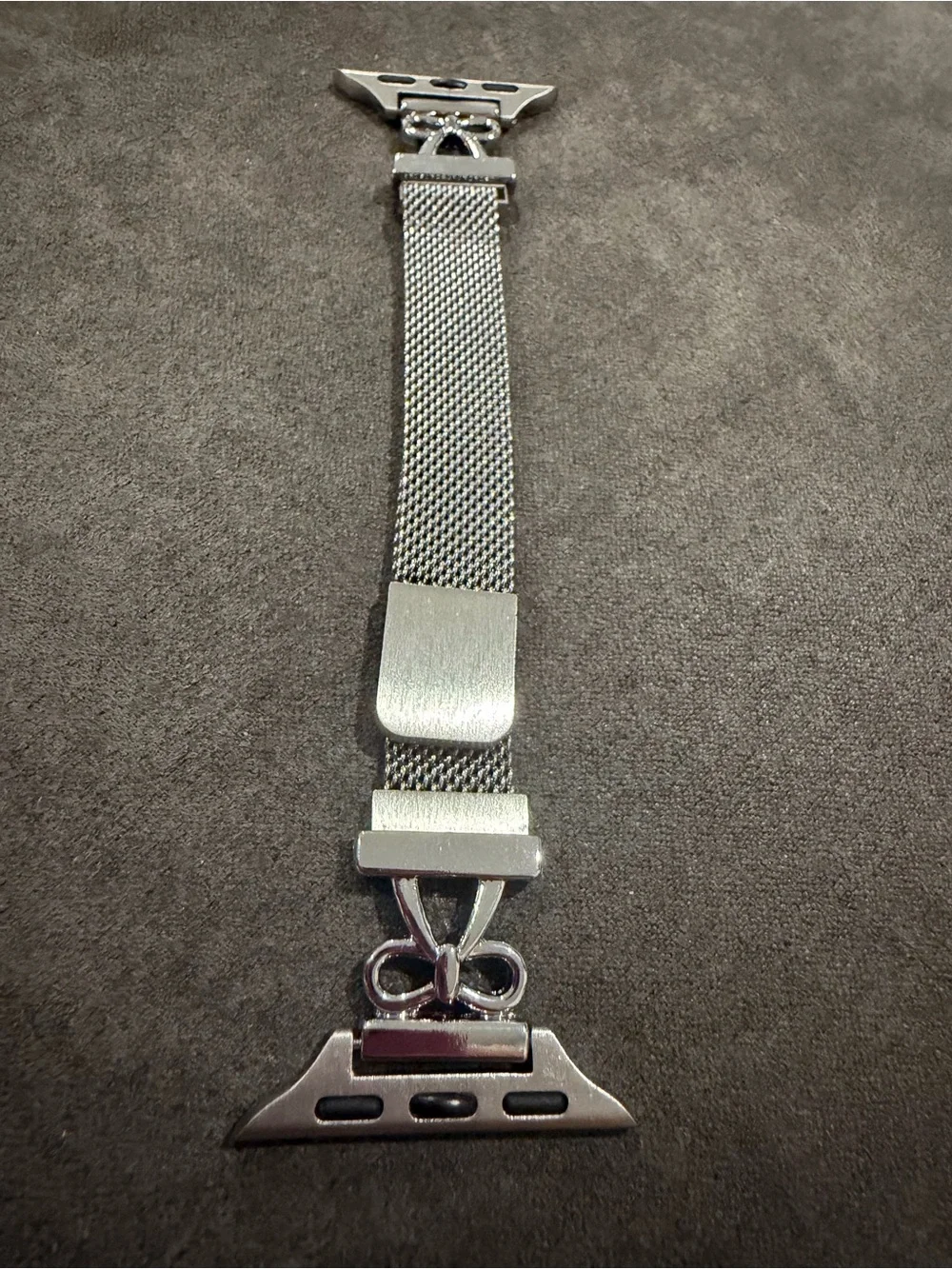 Silver Bow Watch Band 38-49mm